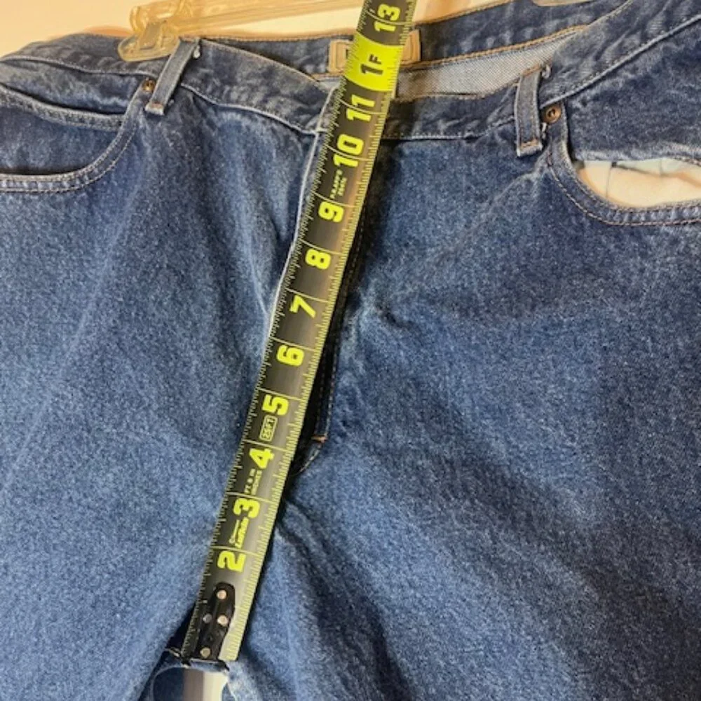 L.L. Bean‎ Straight Leg Relaxed Men's Medium Wash Jeans Sz W 42 x L 32
